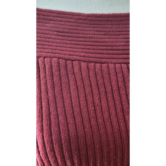 KIRUNDO Shoulder Long Sleeve Boat Neck Knit Sweaters Pullover Sz L - Picture 5 of 6